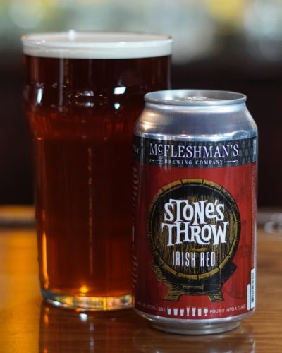 stock bar stones throw can glass Stone's Throw Irish Red